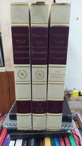 Webster S Third New International Dictionary 3 Tomos