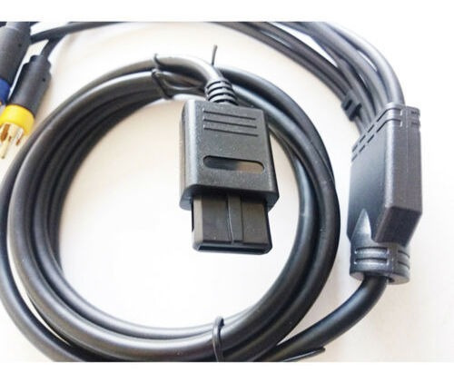 Rgb/rgbs Composto Cabo Linha Para Sfc N64 Sbd Game Co