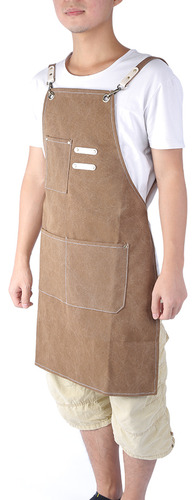 Delantal Impermeable De Lona Gruesa Para Cocina Y