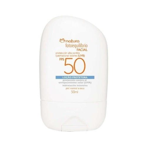 Natura Locion Protectora Solar Facial Fps 50 Toque Seco