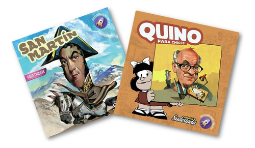 * Combo 2 Libros Para Chic@s * Quino San Martin