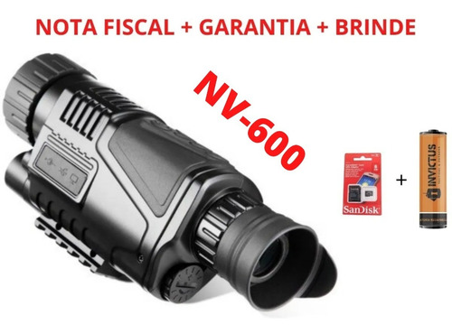 Imagem 1 de 10 de Night Vision Nv600 Câmera Digital Infravermelha + Bateria