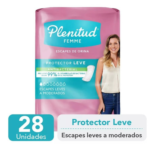 Plenitud Protectores Plenitud Femme Leve 28 Unid