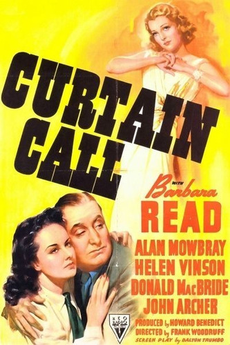 Curtain Call (1940) Frank Woodruff, Barbara Read Dvd