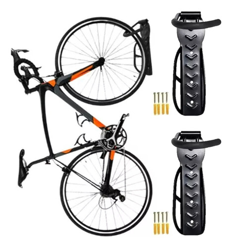 Pack X2 Porta Bicicleta Para Pared Gancho Colgador Bicicleta