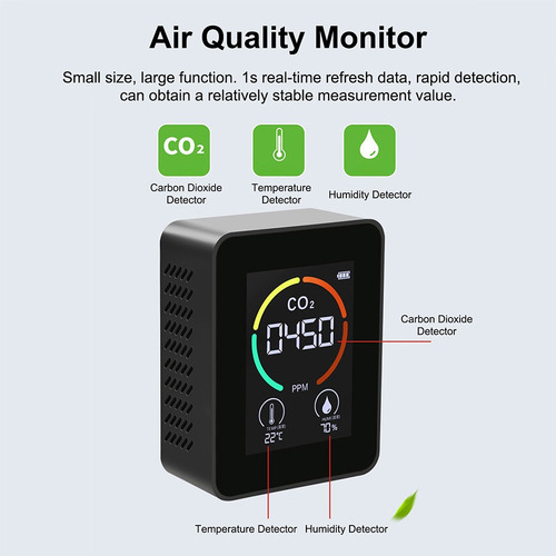 Detector De Aire De Co2 Detector De Dióxido De Carbono