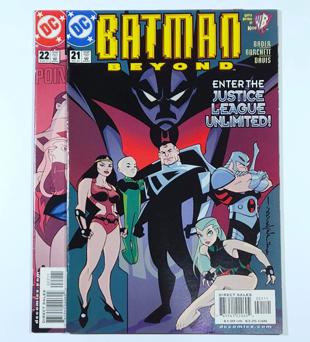 Batman Beyond Vol.1 #21 Y 22  Jlu  Completo 2 Números - Dc