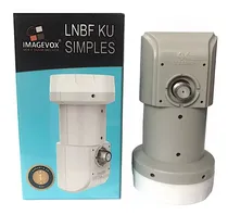 Comprar Lnb Simples Universal Banda Ku Hd Lnbf 1 Saída 4k Imagevox