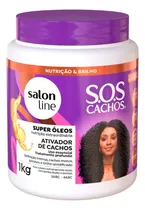 Comprar Ativador De Cachos Sos Cachos Super Óleos Salon Line 1 Kg