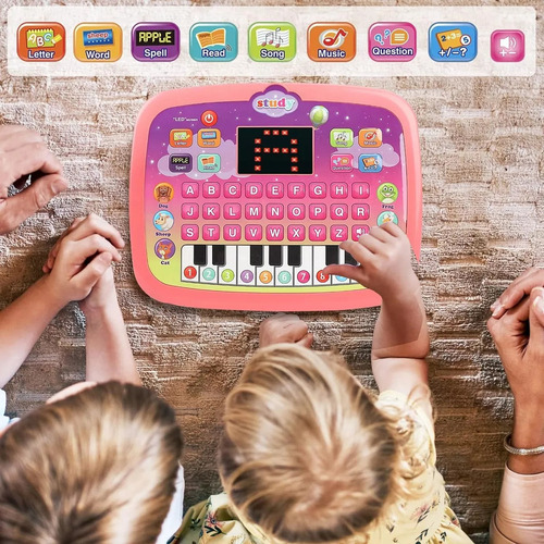 Mz Laptop Educacional Para Crianças Com Tela De Led