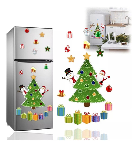 Y1b Manes De Árbol De Navidad Para Refrigerador,pegatinas