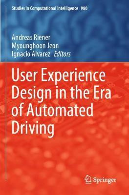 Libro User Experience Design In The Era Of Automated Driv...