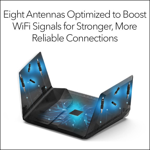 Router Netgear Nighthawk Wifi 6e (raxe500) -