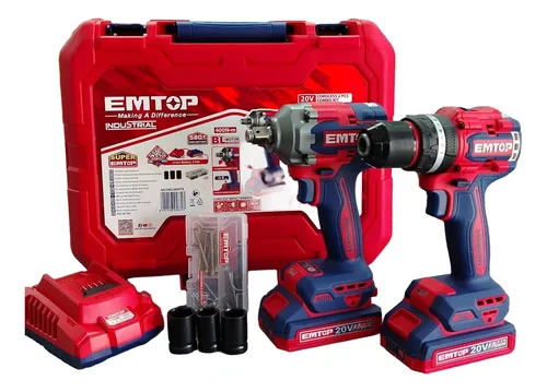 comprar Combo Llave De Impacto De 1\u002F2 400nm + Taladro Brushless