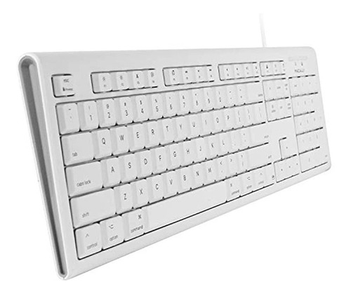 Macally Qkeyb 104 Teclado Usb De Tamaño Completo Para Mac