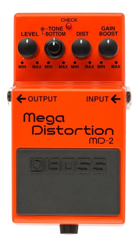 Pedal Boss De Efecto Distorsión Md-2 Mega Distortion