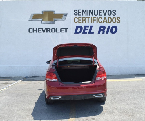 Imagen 4 de 14 de Chevrolet Aveo Ltz 2018 Rojo Cereza