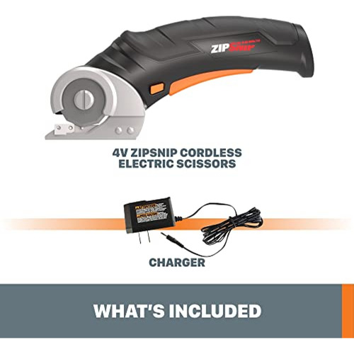 Tijeras Para Zurdos Worx Wx082l 4v Zipsnip Tijeras Eléctrica