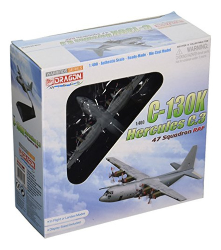 Juguetes Dragon Models 1/400 C-130k Hercules C.3, 47 Squadro