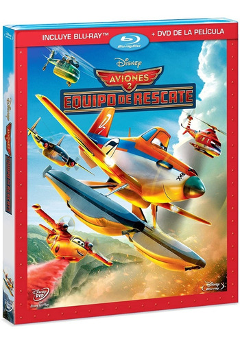 Aviones 2 Equipo De Rescate Blu Ray Walt Disney