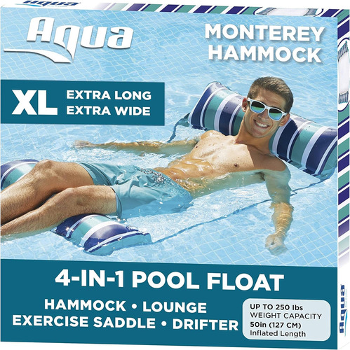 Flotador Salvavidas Inflable Xl Para Alberca De 130x80 Cm