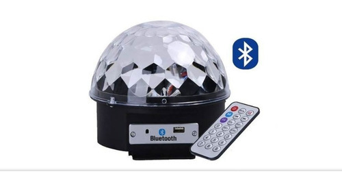 Globo De Luz Para Festa Bola Maluca Magic Ball 6 Cores Usb