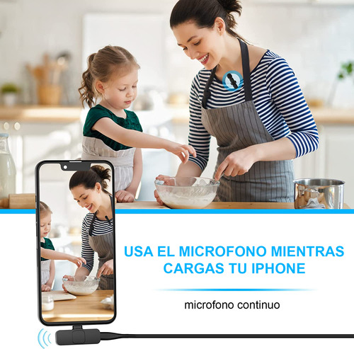 Microfono Para Contenido Microfono Para iPhone Y Android