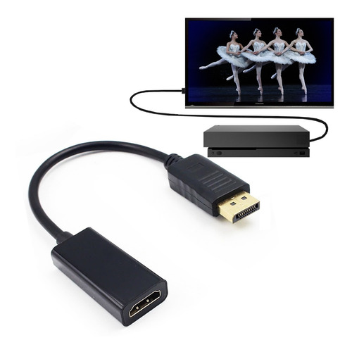 10 Pzas Cable Convertidor H D Ml 1.3 - Displayport 1.2 1080