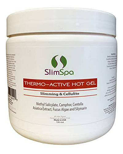 Adelgazante Hot Gel -16 Oz - Tratamiento De La Celulitis - R