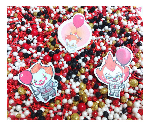 Sprinkle Confeti Mix Payaso Eso Halloween