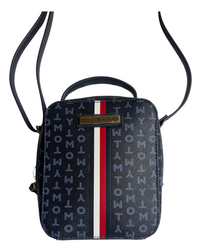 Crossbody Bolso Tommy Hilfiger Ainsley Ii Monogram Azul