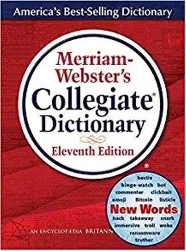 Diccionario Colegiado De Merriam-webster, 11ª Edición