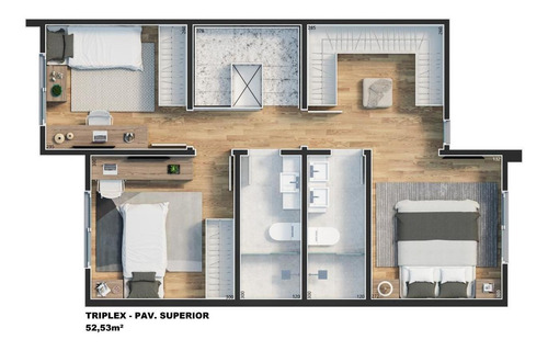Imagem 10 de 15 de Casa Duplex Para Venda Em Curitiba, Abranches, 3 Dormitórios, 1 Suíte, 3 Banheiros, 2 Vagas - Ctb3336_1-2314914