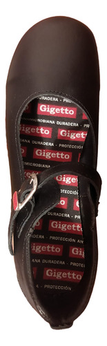 Zapatos Escolares Gigetto Niña Negros Talla 37 De Cuero