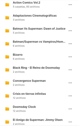 Comics Trilogía Superman (digital)