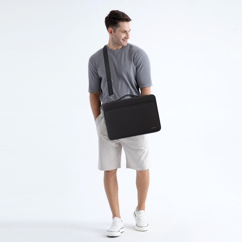 Domiso Funda Bolso Maletin P/ Notebook Laptop 15 A 15.6 Negro.