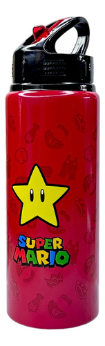Botella De Aluminio Nintendo Super Mario 710 Ml