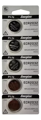 Pila Boton Energizer 2032 Tira 100 Unidades Energizer CR2032