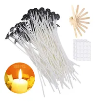 Comprar 100 Piezas De 15 Cm Mechas Pre Encerado Pabilos Para Velas