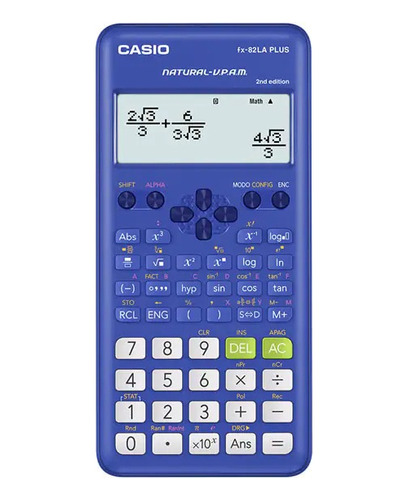 Calculadora Casio Cientifica Fx-82laplus2-bu