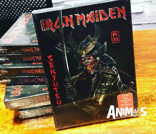 Imagen 1 de 3 de Iron Maiden Senjutsu 2 Cd Book Importado Nuevo Original