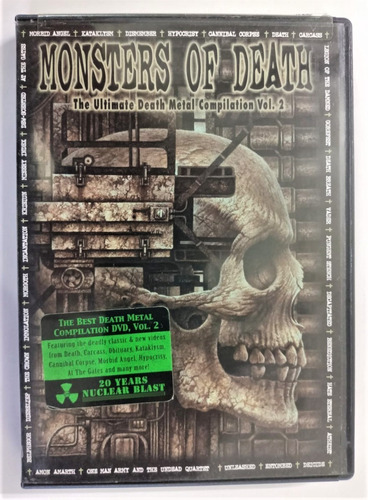 Monsters Of Death The Ultimate Death Metal Vol. 2 Dvd Doble 