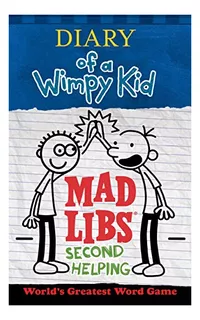 Book : Diary Of A Wimpy Kid Mad Libs Second Helping Worlds.