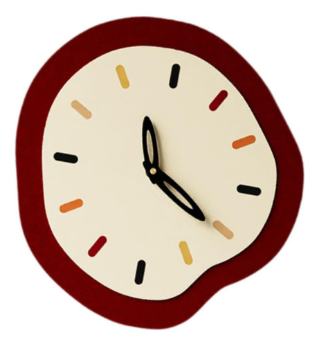 Reloj De Pared Decorativo, Fácil De Colgar, 28,5 Cm X 30 Cm