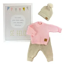 Comprar Primera Muda Bebé, Set Recién Nacido En Lana, Ajuar Bebe