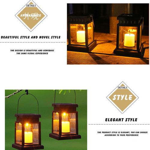 Nuevo Farol Colgante R Solar Con Forma De Vela For