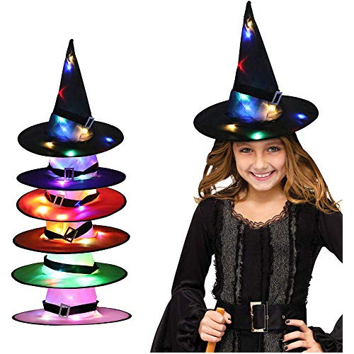 Disfraz De Niño - Jazzor Halloween Witch Hat For Halloween C
