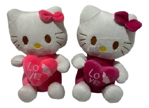 Peluche Hello Kitty - Hello Kitty Corazon 25 Cm