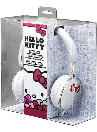 Hello Kitty - Auriculares De Diadema Con Microfono Integrado
