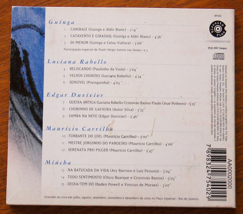 Cd 2º Compasso - Samba & Choro (Usado)